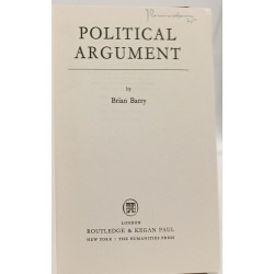 Political Argument ---- 4th ed