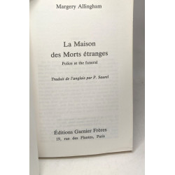 La maison des morts étranges - Traduit de l'anglais par P. Saurel