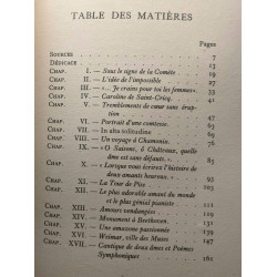 La vie de Liszt / nouvelle édition - Coll. L'Europe Romantique