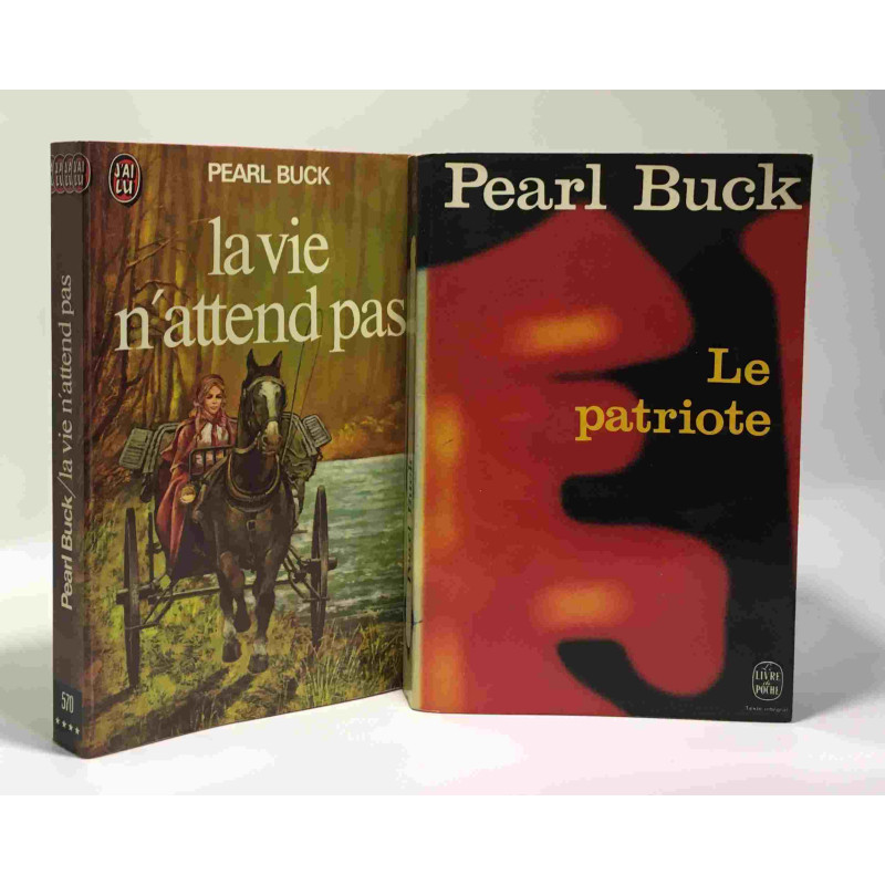 Le patriote + La vie n'attend pas --- 2 livres