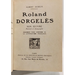 Roland Dorgelès - son oeuvre