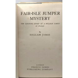Fair-isle jumper mystery - the exciting story of a holiday party...