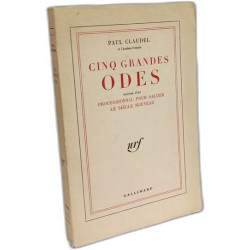 Cinq Grandes Odes - Suivies d' un processionnal pour saluer le...