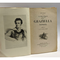 Graziella Raphaël - Oeuvres de Lamartine - préfacec de Léon Cerf -...