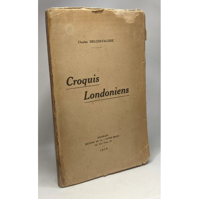 Croquis Londoniens