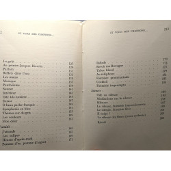 Et voici mes chansons