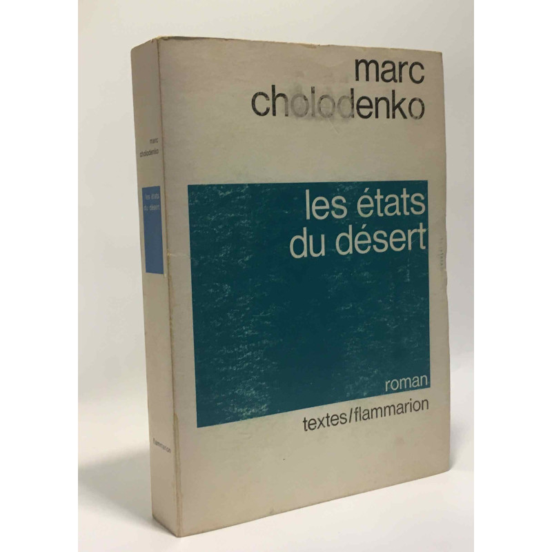 Les états du désert