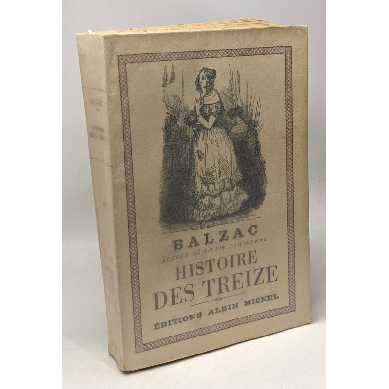 Histoire des treize - scène de la vie parisienne