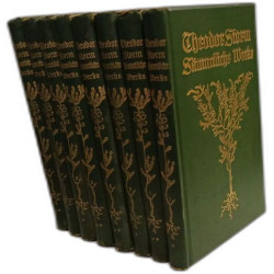 Theodor Storm's sämmtliche werke - neue ausgabe in acht bänden - 1912