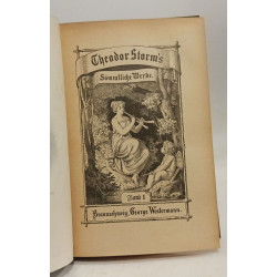 Theodor Storm's sämmtliche werke - neue ausgabe in acht bänden - 1912