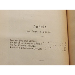 Theodor Storm's sämmtliche werke - neue ausgabe in acht bänden - 1912