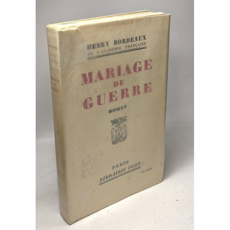 Mariage de guerre
