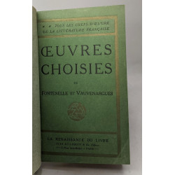 Oeuvres choisies Collection Tous les chefs d'oeuvre de la...