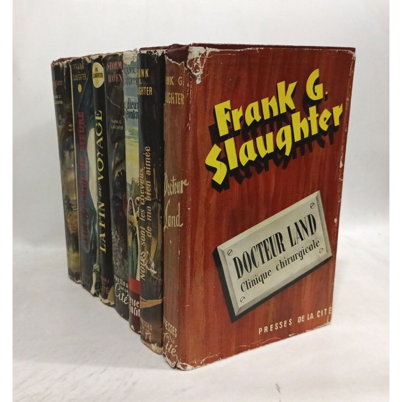 7 livres: Les dieux s'affrontent + Sangaree + Noirs sont les...