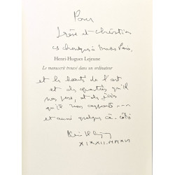 Le manuscrit trouvé ans un ordinateur - hommage de l'auteur