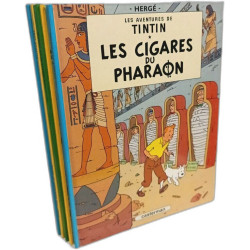 8 albums: On a marché sur la Lune, Le crabe aux pinces d'or,...