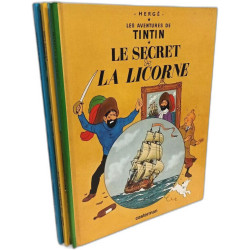 8 albums: On a marché sur la Lune, Le crabe aux pinces d'or,...
