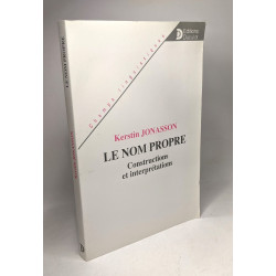 Le nom propre