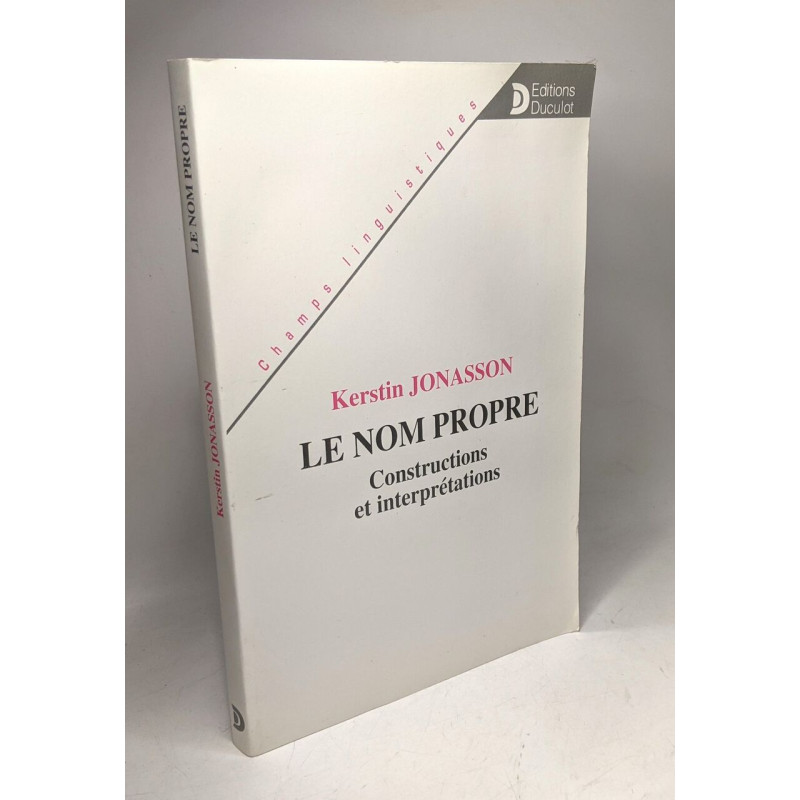 Le nom propre