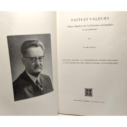 Faits Et Valeurs: Douze Chapitres Sur La Littérature Néerlandaise...