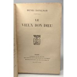 Le vieux bon Dieu