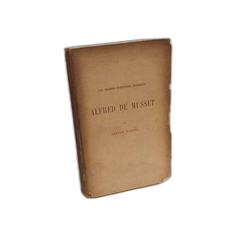 Alfred de musset --- 5e éd. --- les grands écrivains français