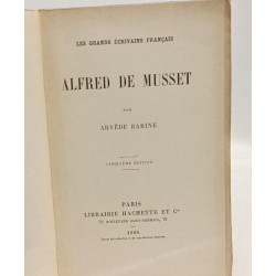 Alfred de musset --- 5e éd. --- les grands écrivains français