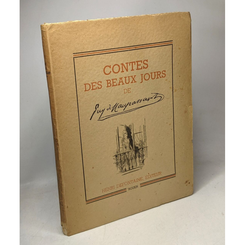 Contes des beaux jours de Maupassant