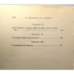 La Querelle du Joueur - Regnard et Dufresny - préface d'Edmond...
