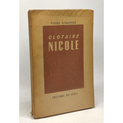Clotaire Nicole - édition définitive