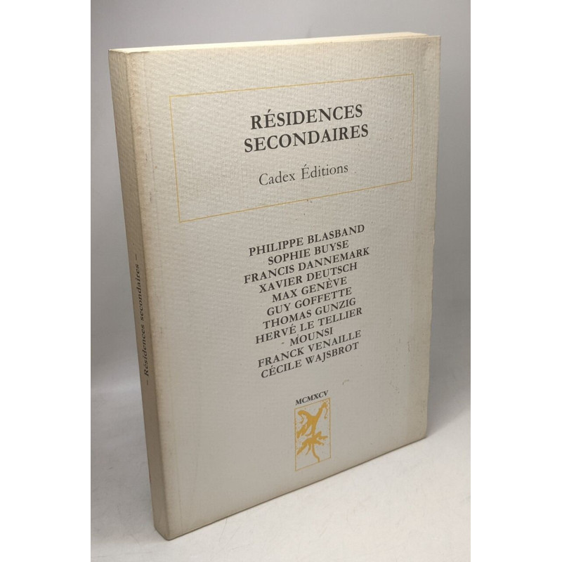 Résidences secondaires
