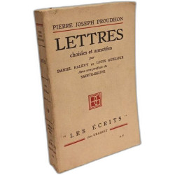 Lettres choisies et annotées