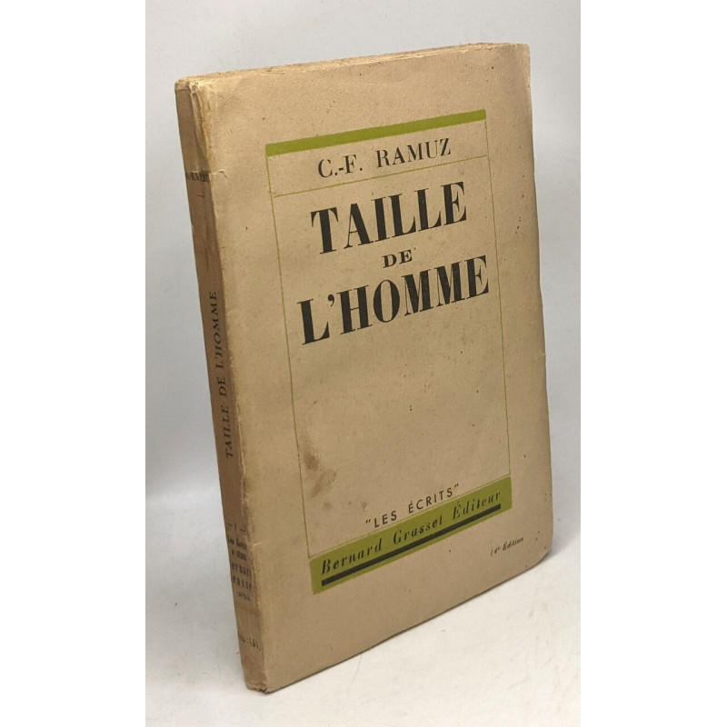 Taille de l'Homme / Les écrits