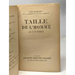 Taille de l'Homme / Les écrits