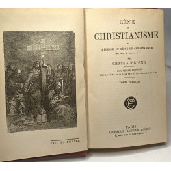 Génie du christianisme - TOME I - TOME II + Les martyrs ou le...