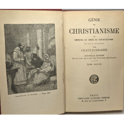 Génie du christianisme - TOME I - TOME II + Les martyrs ou le...