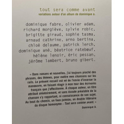 Tout sera comme avant