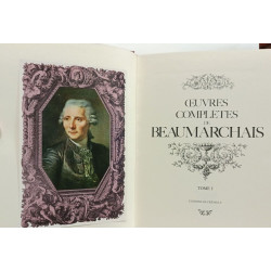 Oeuvres complètes de Beaumarchais - TOME PREMIER ET SECOND