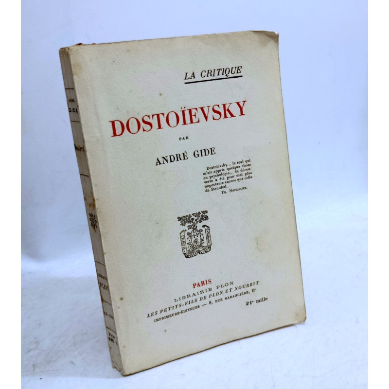 Dostoievski / La critique 21e mille
