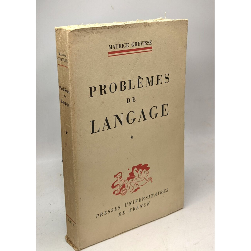 Problèmes de langage TOME 1