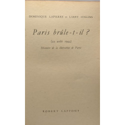 Paris brûle-t-il? - ce jour là 25 août 1944 - histoire de la...