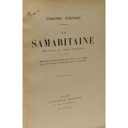 Chantecler pièce en 4 actes et 2 vers + La Samaritaine évangile en...