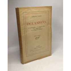 L'imagerie du cordier (1924) + Occasions (1926) / 2 livres...