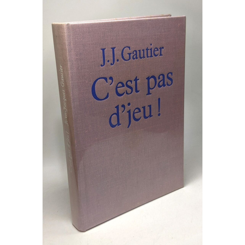 C'est pas d'jeu