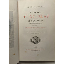 Histoire de Gil Blas de Santillane. Réimpression de l'édition de...