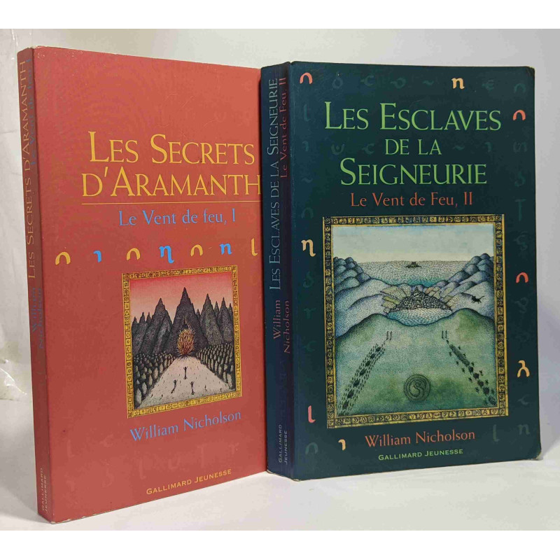 Le Vent de feu tome 1 : Les Secrets d'Amaranth + tome 2: Le Vent...