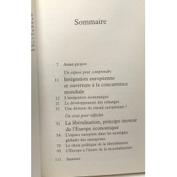 4 livres collection "Dominos": L'Europe et la mondialisation + La...