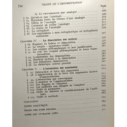 Traité de l'Argumentation. La nouvelle rhétorique. 2e Edition....