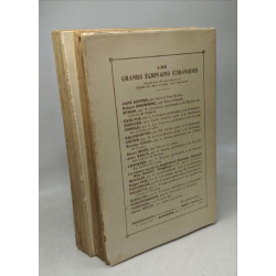 Goethe - TOME 1 (1937) + TOME 2 (1939) / écrivains étrangers