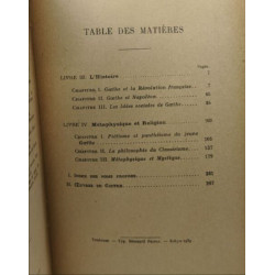 Goethe - TOME 1 (1937) + TOME 2 (1939) / écrivains étrangers